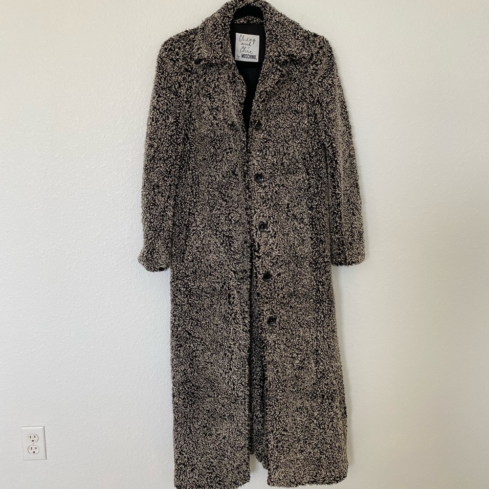 Vintage Moschino Cheap and Chic Terry Coat